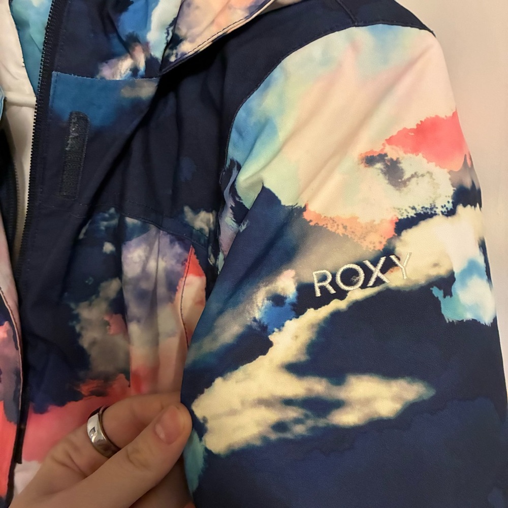 Girls Roxy Galaxy Dryflight Snow Jacket - Picture 3 of 11